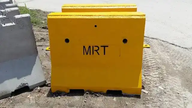 Precast concrete barrier rental Malaysia