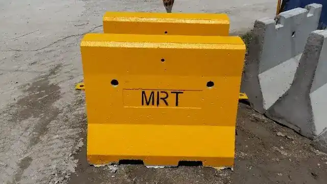 Precast concrete barrier rental Malaysia