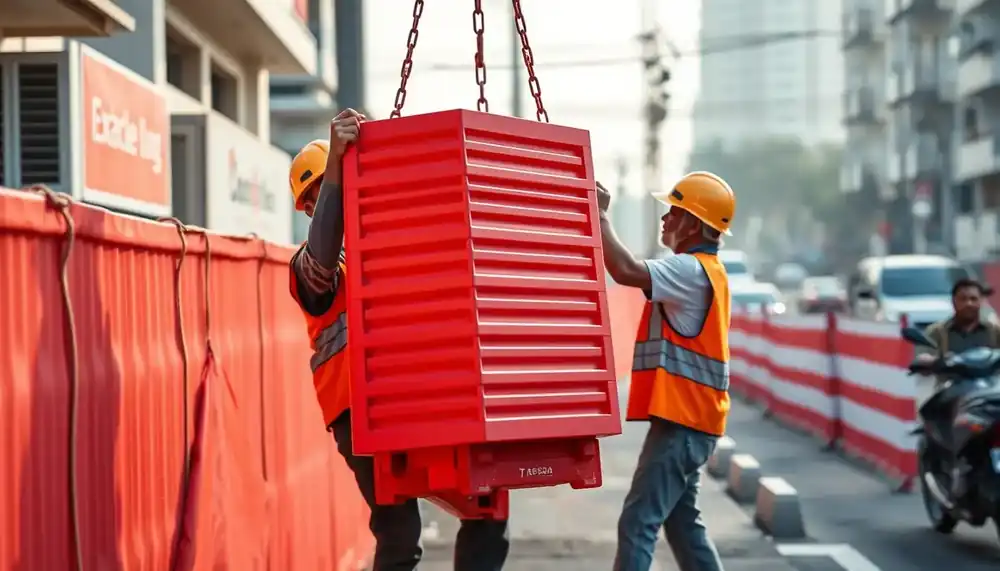 Plastic hoarding panel rental Malaysia