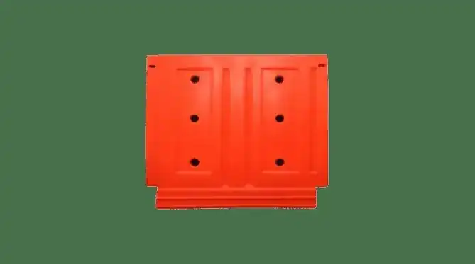 1 meter road hoarding panel red white rental Malaysia